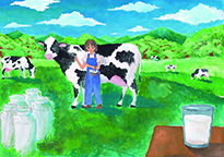 濱　優妃（岡山市立香和中学校1年）